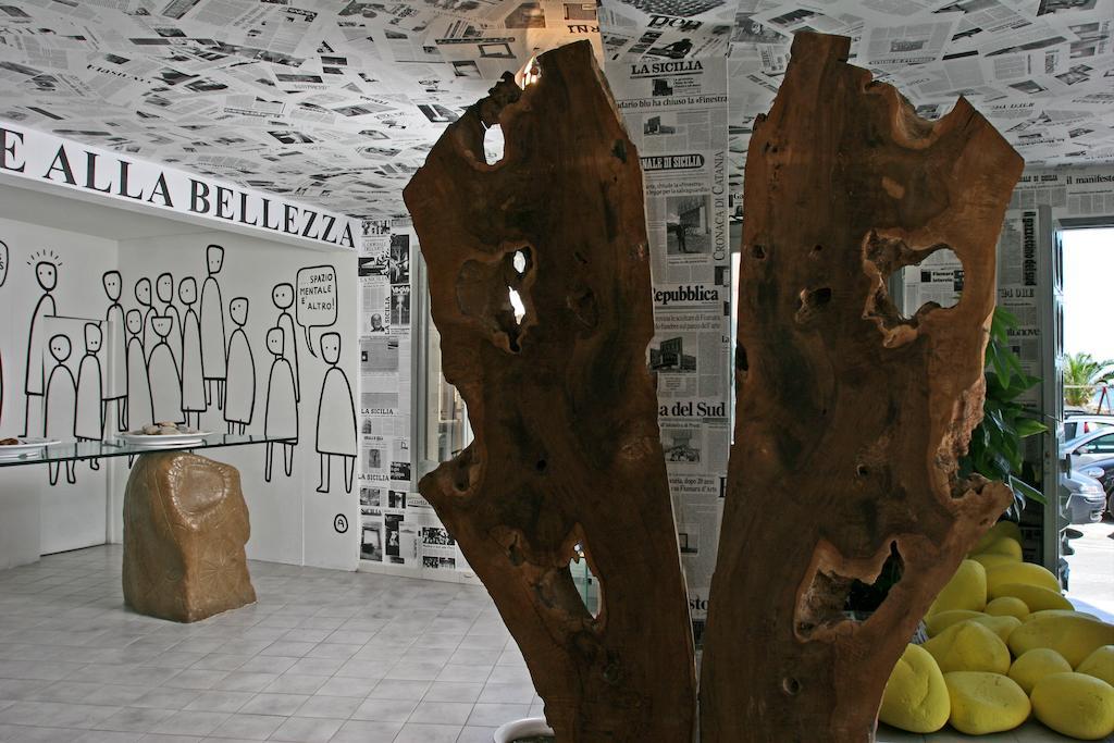 Museo Albergo D'Arte Contemporanea Atelier Sul Mare Castel di Tusa Eksteriør bilde